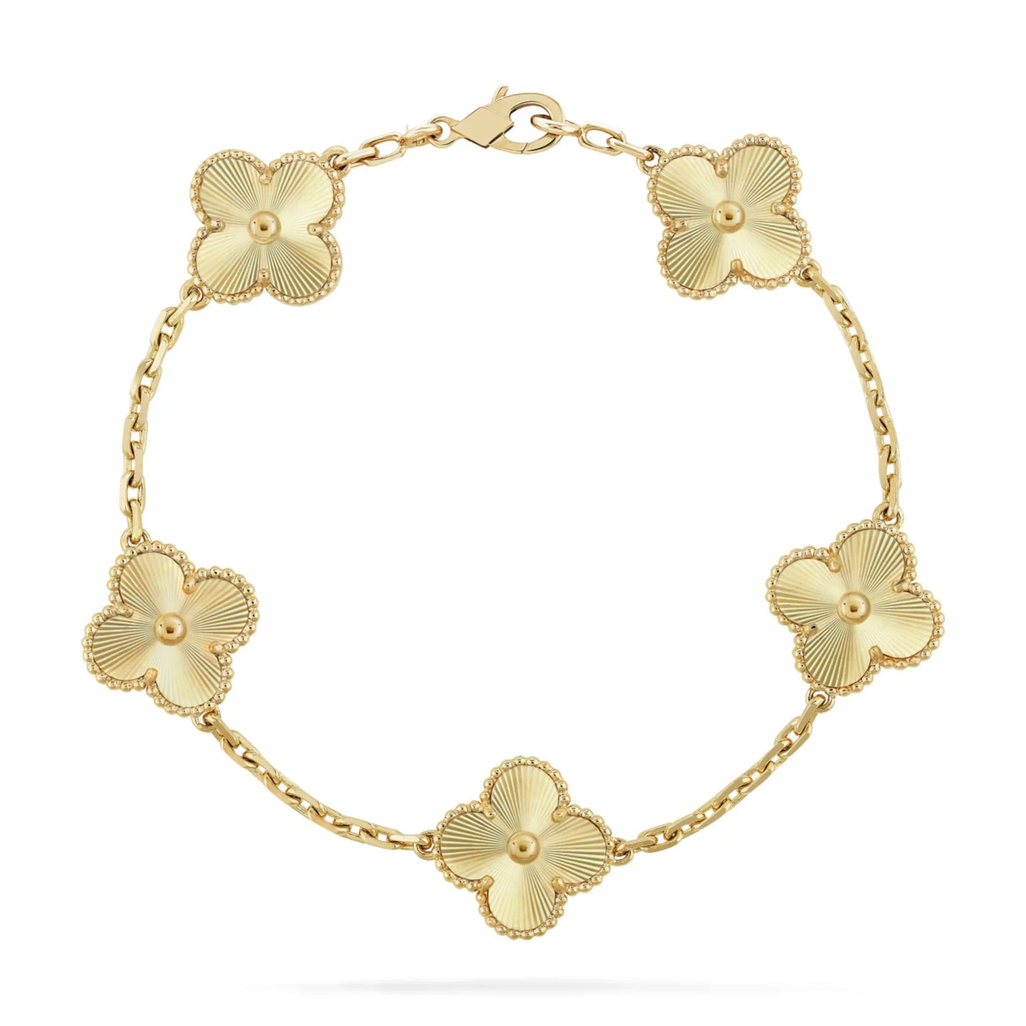 Nora - Gold Clover Bracelet