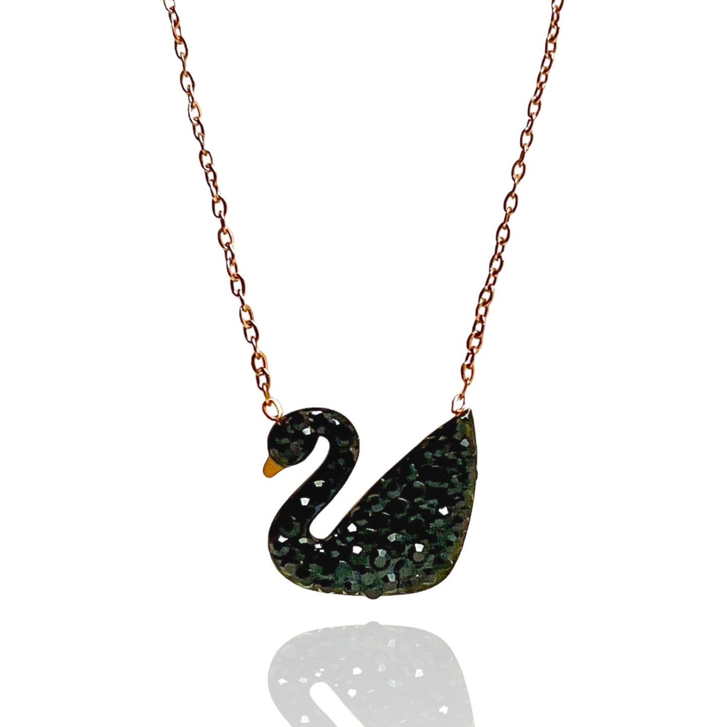 Nova - Black Swan Necklace