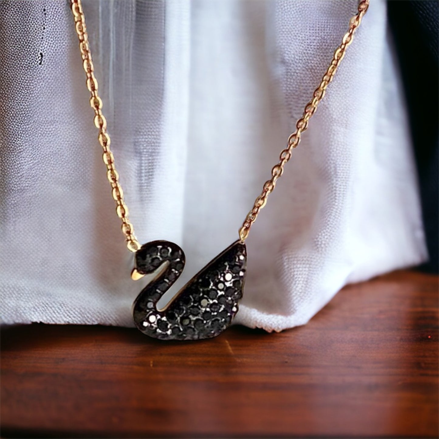 Nova - Black Swan Necklace