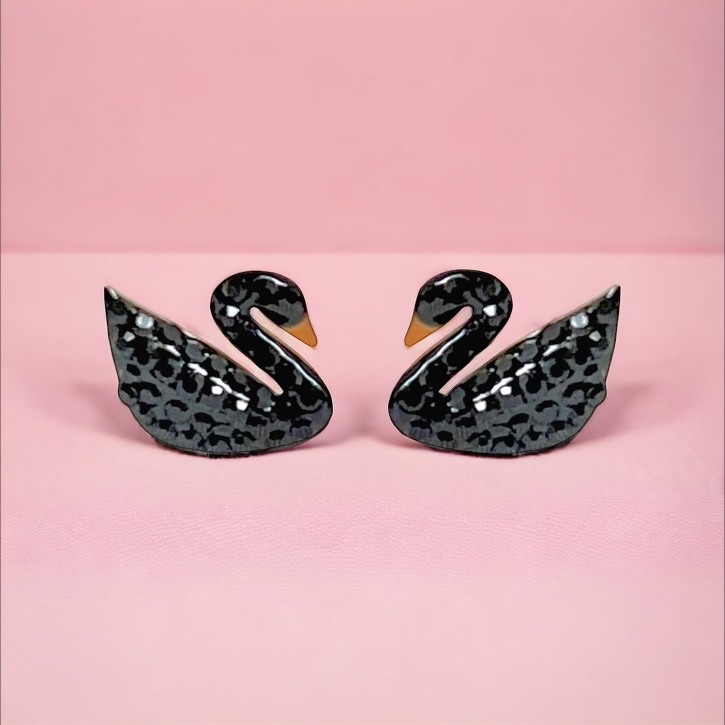 Nova - Black Swan Earrings