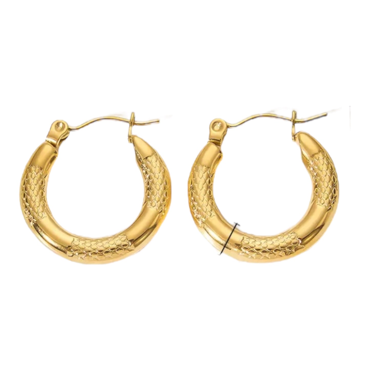 Ella - Gold Hoop Earring