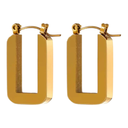 Aurora - Gold Hoop Earring