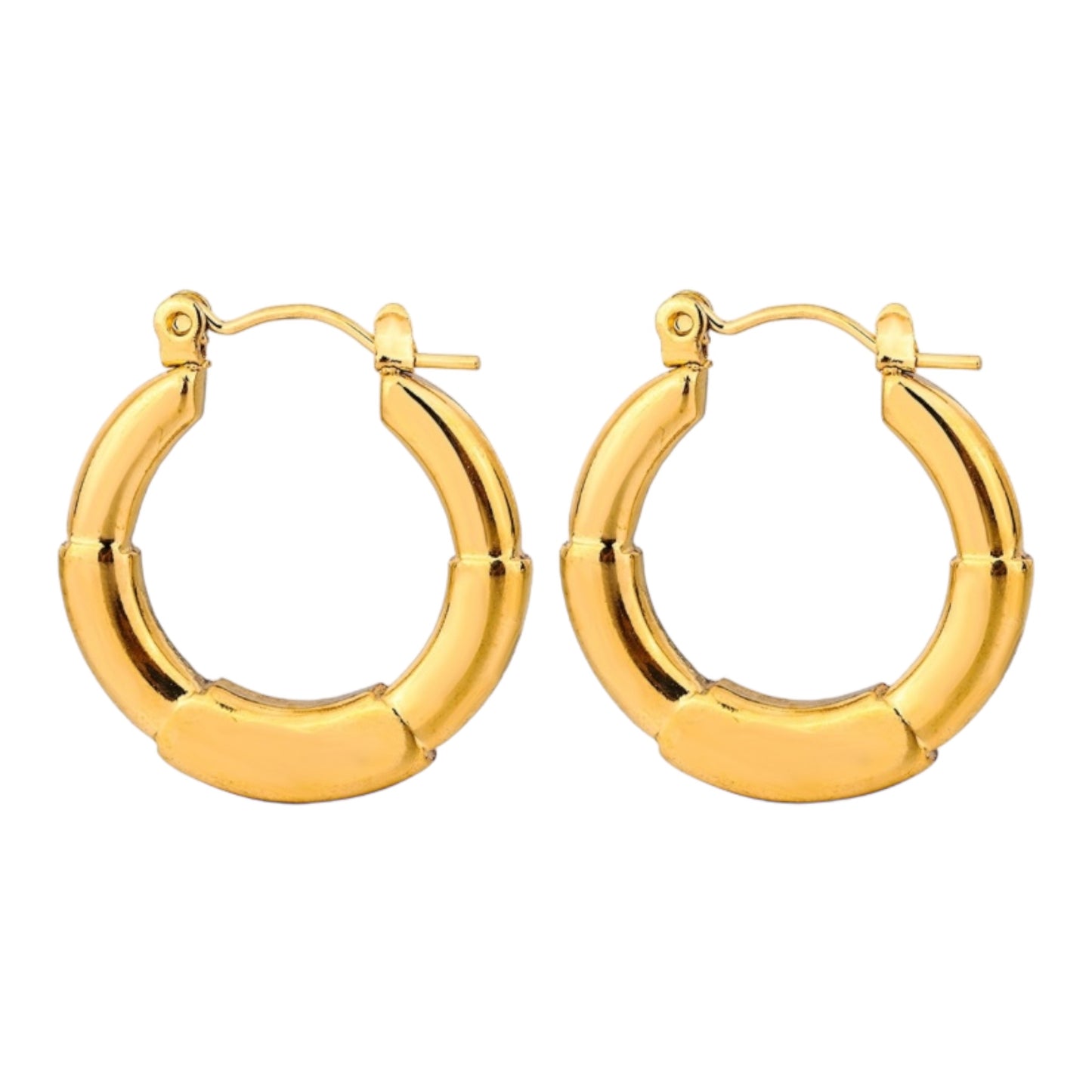 Riley - Gold Hoop Earring